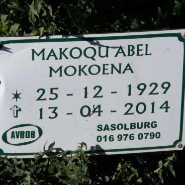 MOKOENA Makoqu Abel 1929-2014