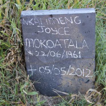 MOKOATALA Nkalimeng Joyce 1961-2012