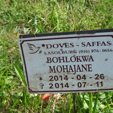 MOHAJANE Bohlokwa 2014-2014