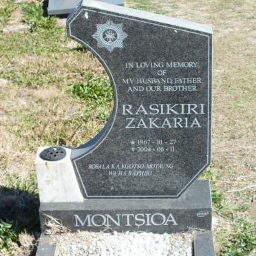 MONTSIOA Rasikiri Zakaria 1967-2004