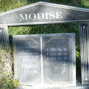 MODISE Moroe Jacob 1960-2014