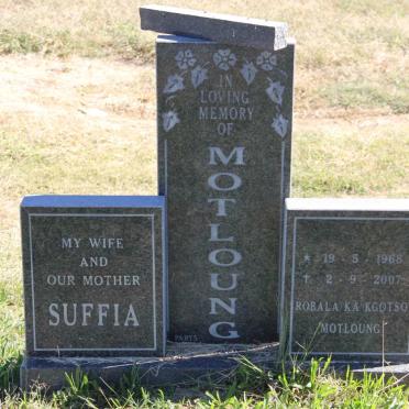 MOTLOUNG Suffia 1968-2007