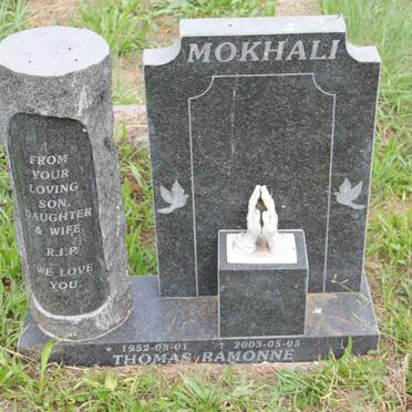 MOKHALI Thomas Ramonne 1952-2003