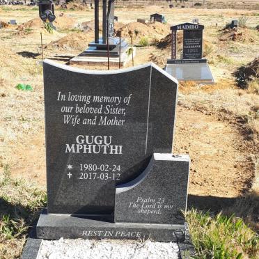 MPUTHI Gugu 1980-2017