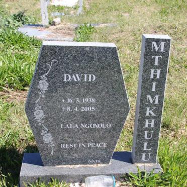 MTHIMKHULU David 1938-2005