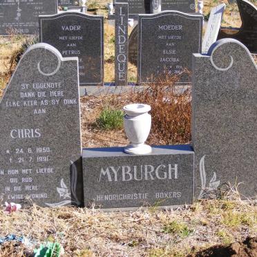 MYBURGH Chris 1950-1991