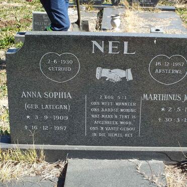 NEL Marthinus Johannes 1907-1988 &amp; Anna Sophia LATEGAN 1909-1987