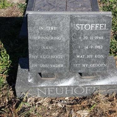 NEUHOFF Stoffel 1948-1983