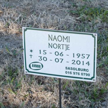 NORTJE Naomi 1957-2014