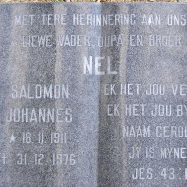 NEL Salomon Johannes 1911-1976
