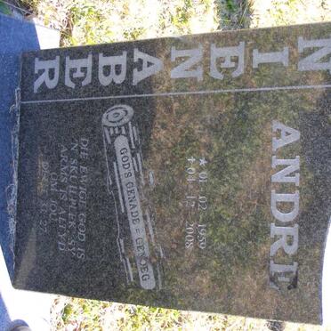 NIENABER Andre 1959-2008