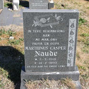 NAUDE Marthinus Casper 1918-1997