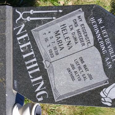 NEETHLING Helena Maria 1938-1993