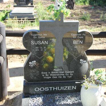 OOSTHUIZEN Ben 1946- &amp; Susan 1952-2010