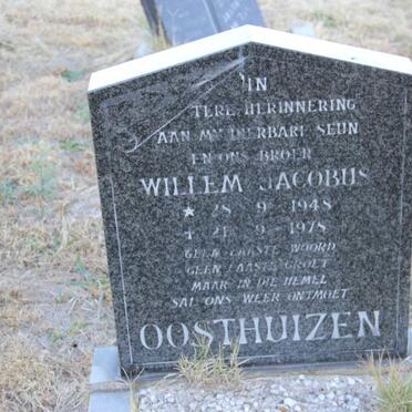 OOSTHUIZEN Willem Jacobus 1948-1978
