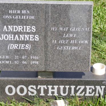 OOSTHUIZEN Andries Johannes 1916-1998