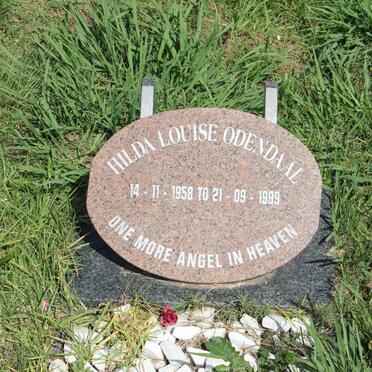 ODENDAAL Hilda Louise 1958-1999