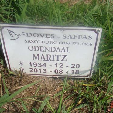 ODENDAAL Maritz 1934-2013