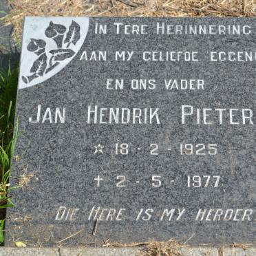 PIETERS Jan Hendrik 1925-1977