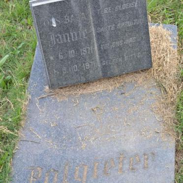 POTGIETER Jannie 1971-1971