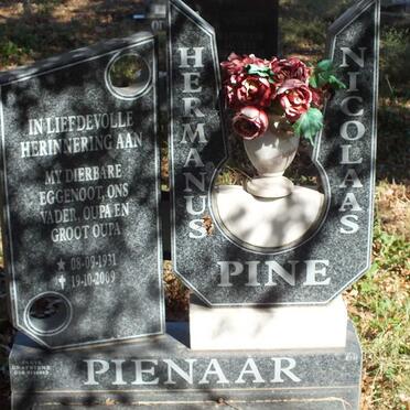 PIENAAR Hermanus Nicolaas 1931-2009