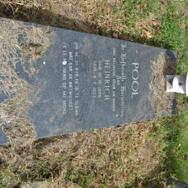 POOL Heinrich 1956-1977