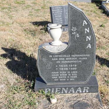 PIENAAR Anna 1919-1999