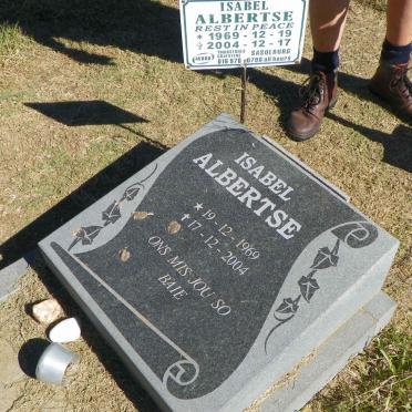ALBERTSE Isabel 1969-2004