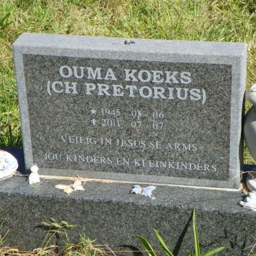 PRETORIUS C.H. 1945-2011