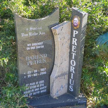 PRETORIUS Barend Petrus 1957-2006