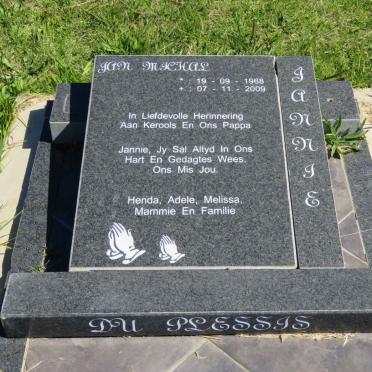 PLESSIS Jan Michal, du 1968-2009