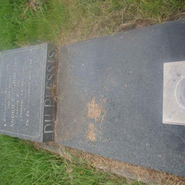 PLESSIS Andries Cornelius, du 1894-1961