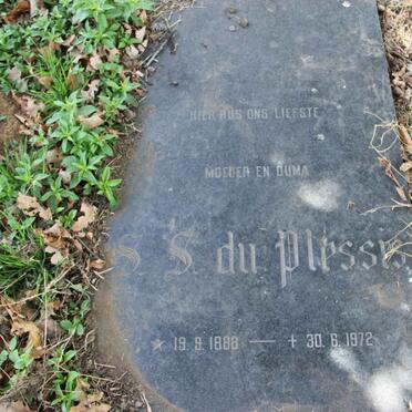 PLESSIS S.S., du 1888-1972