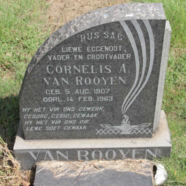 ROOYEN Cornelis A., van 1907-1963