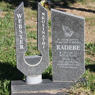 RADEBE Webster Nkosinathi 1991-2012
