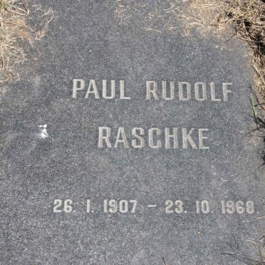 RASCHKE Paul Rudolf 1907-1968