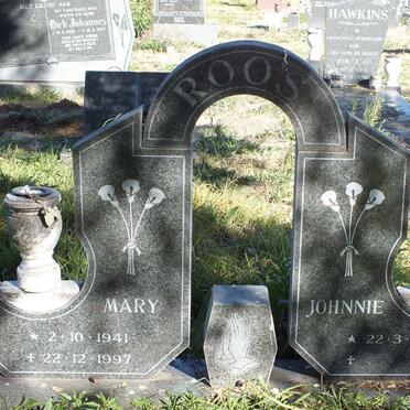 ROOS Johnnie 1939- &amp; Mary 1941-1997