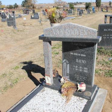 ROOYEN Rayno, van 1981-2001