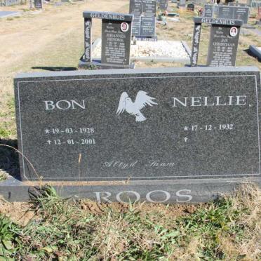 ROOS Bon 1928-2001 &amp; Nellie 1932-