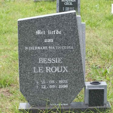 ROUX Bessie, le 1925-1996