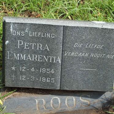 ROOS Petra Emmarentia 1954-1965