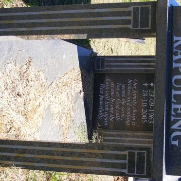 RAPULENG Kgabore Daniel 1963-2005