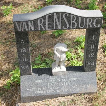 RENSBURG Lorinda, van 1984-1984