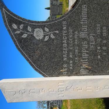 RENSBURG Phillipus Marthinus, Janse van 1938-1989