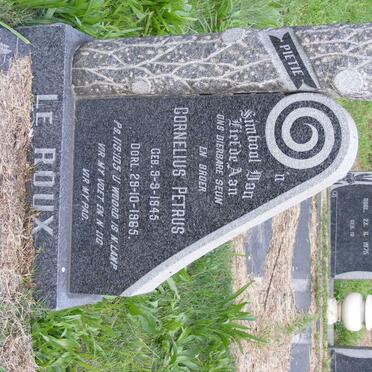 ROUX Cornelius Petrus, le 1945-1965