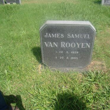 ROOYEN James Samuel, van 1929-1998