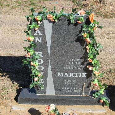 ROOYEN Martie, van 1953-2011