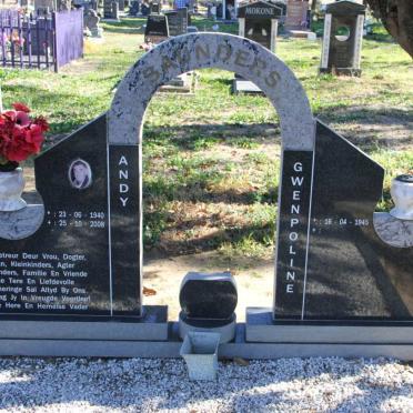 SAUNDERS Andy 1940-2008 &amp; Gwenpoline 1945-