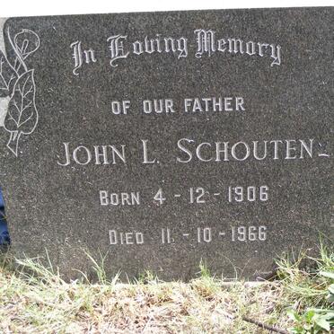 SCHOUTEN John L. 1906-1966