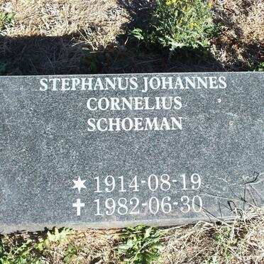 SCHOEMAN Stephanus Johannes Cornelius 1914-1982